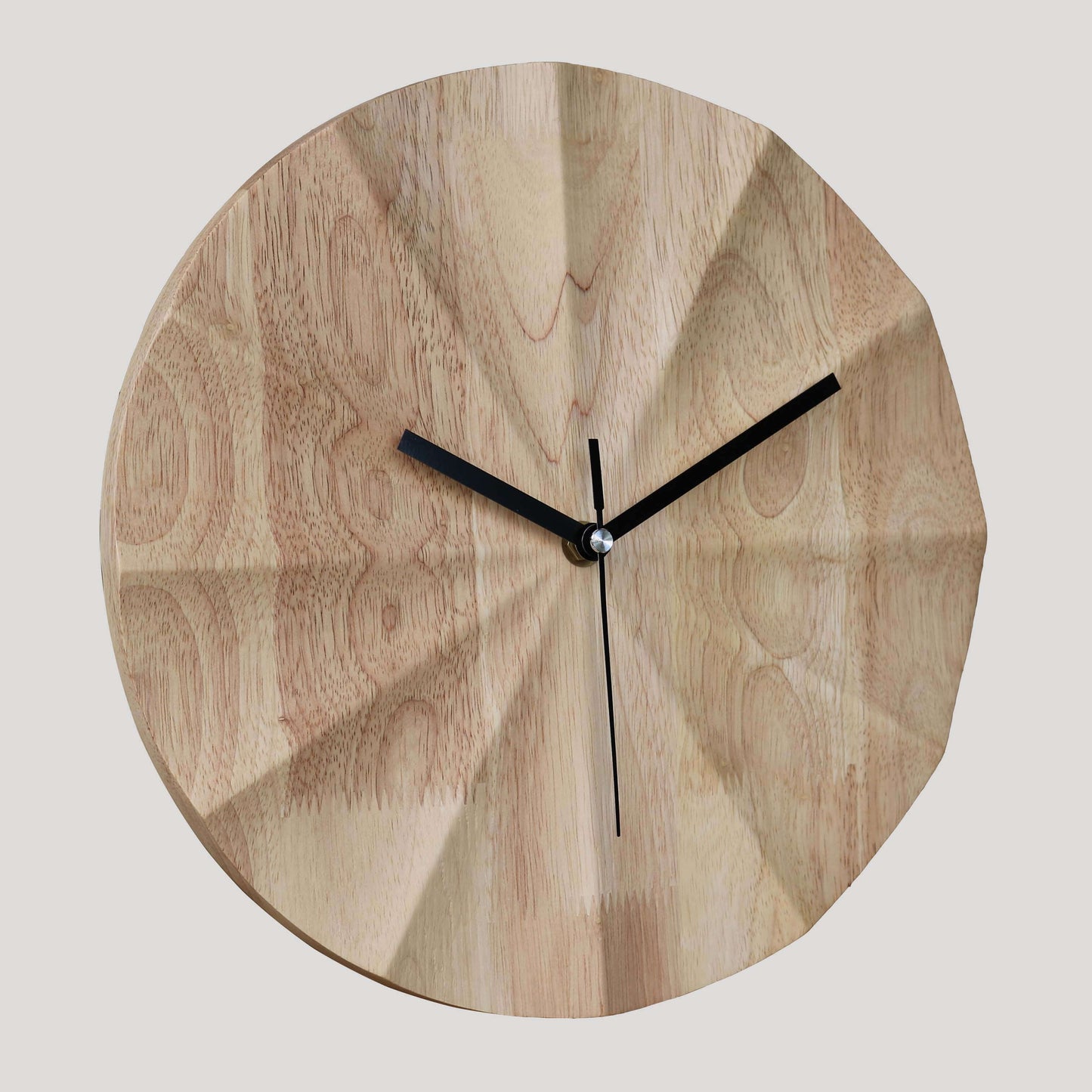 AuraClock | Skandinavische Wanduhr aus Holz - minimalistisches Wohndesign für stilvolles Wohnen